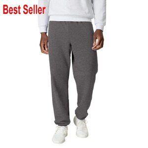 Men's Fleece Sweatpants Athletic Lounge Pants Relaxed Fit Cinched Cuffs